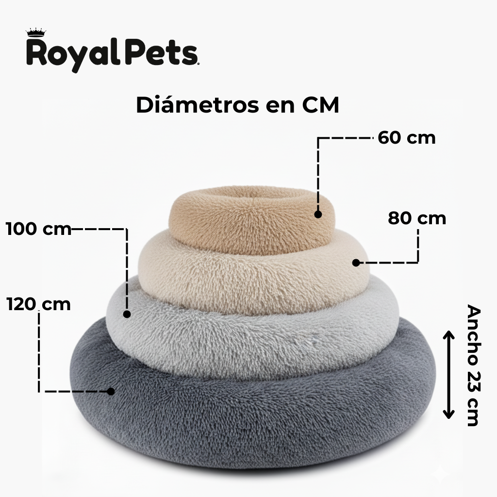 Cama para Perros Antiestrés RoyalPets